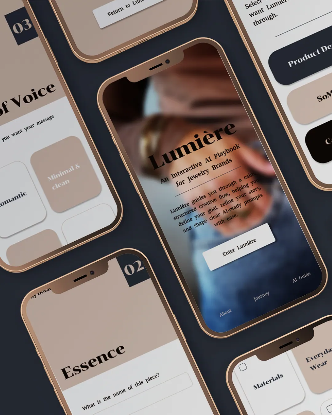 Lumière prototype screen 1