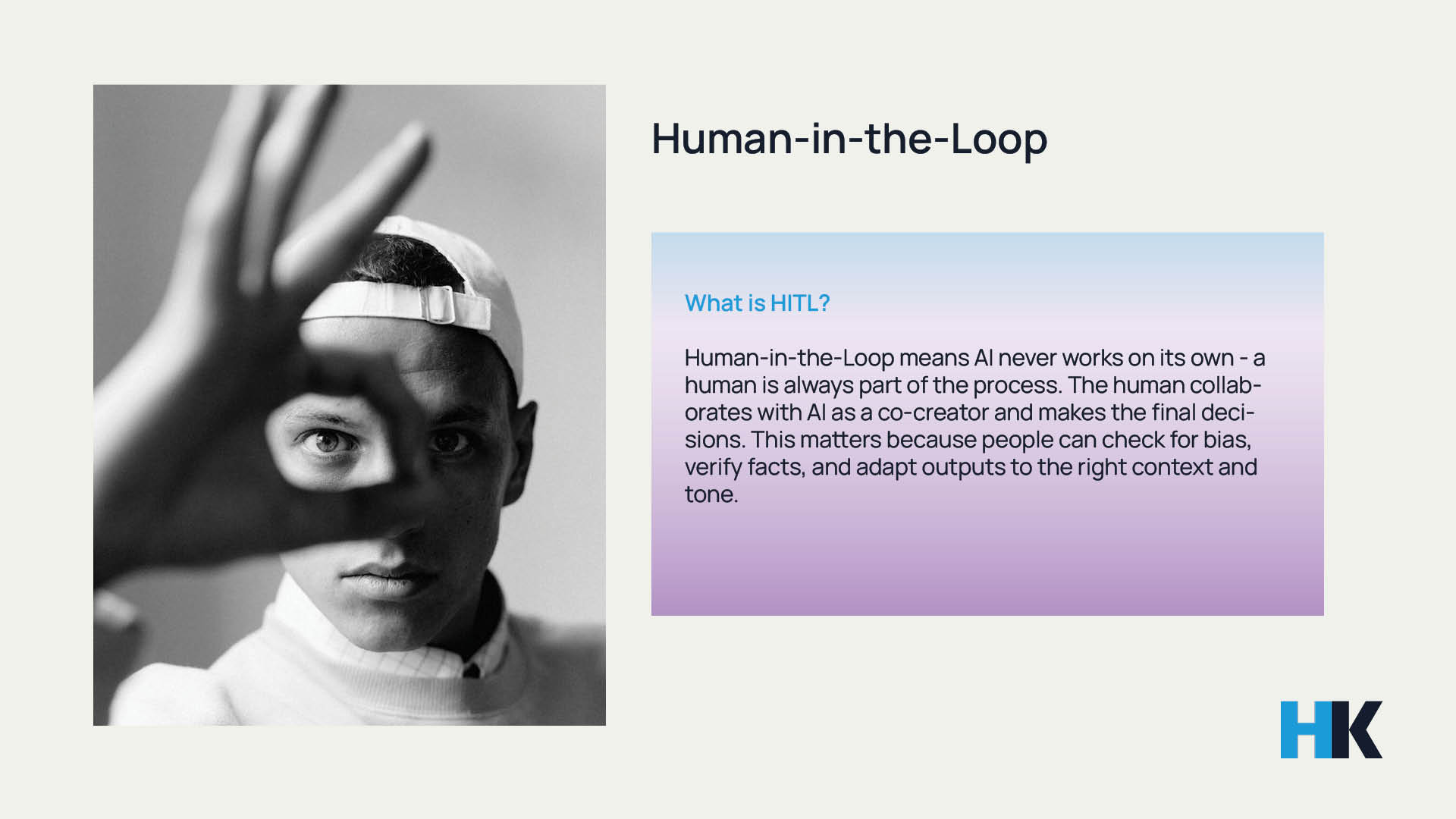 Human-in-the-loop diagram